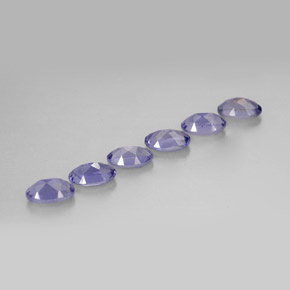 Achetez naturel ct bleue iolite gems, coupe ovale, en provenance madagascar chez gemselect. en stock, livraison internationale!