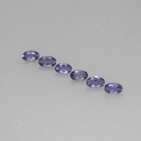 Achetez naturel ct bleue iolite gems, coupe ovale, en provenance madagascar chez gemselect. en stock, livraison internationale!