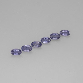 Achetez naturel ct bleue iolite gems, coupe ovale, en provenance madagascar chez gemselect. en stock, livraison internationale!