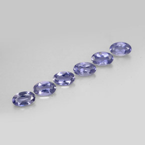 Achetez naturel ct bleue iolite gems, coupe ovale, en provenance madagascar chez gemselect. en stock, livraison internationale!