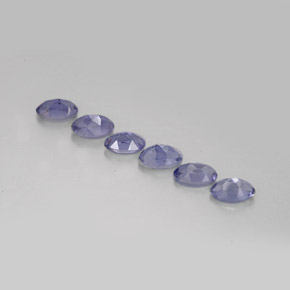 Achetez naturel ct bleue iolite gems, coupe ovale, en provenance madagascar chez gemselect. en stock, livraison internationale!