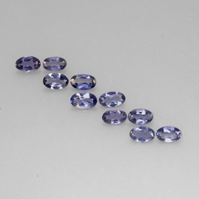 Achetez naturel ct bleue iolite gems, coupe ovale, en provenance madagascar chez gemselect. en stock, livraison internationale!