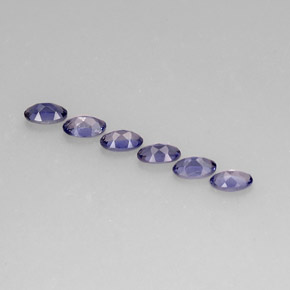 Achetez naturel ct bleue iolite gems, coupe ovale, en provenance madagascar chez gemselect. en stock, livraison internationale!