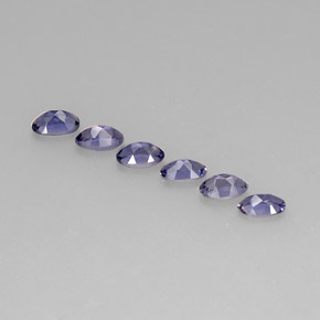 Achetez naturel ct bleue iolite gems, coupe ovale, en provenance madagascar chez gemselect. en stock, livraison internationale!