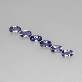 Achetez naturel ct bleue iolite gems, coupe ovale, en provenance madagascar chez gemselect. en stock, livraison internationale!