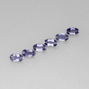 Achetez naturel ct bleue iolite gems, coupe ovale, en provenance madagascar chez gemselect. en stock, livraison internationale!