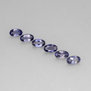 Achetez naturel ct bleue iolite gems, coupe ovale, en provenance madagascar chez gemselect. en stock, livraison internationale!