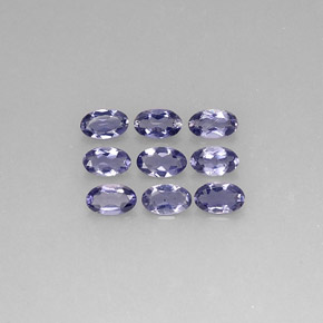 Achetez naturel ct bleue iolite gems, coupe ovale, en provenance madagascar chez gemselect. en stock, livraison internationale!