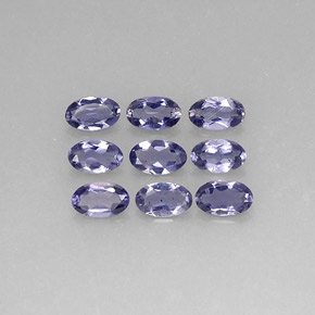 Achetez naturel ct bleue iolite gems, coupe ovale, en provenance madagascar chez gemselect. en stock, livraison internationale!