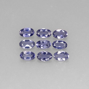 Achetez naturel ct bleue iolite gems, coupe ovale, en provenance madagascar chez gemselect. en stock, livraison internationale!