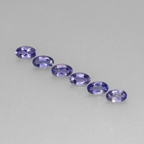 Achetez naturel ct bleue iolite gems, coupe ovale, en provenance madagascar chez gemselect. en stock, livraison internationale!