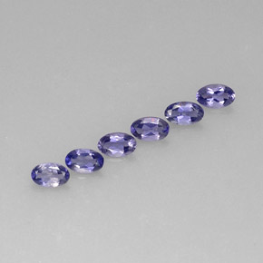 Achetez naturel ct bleue iolite gems, coupe ovale, en provenance madagascar chez gemselect. en stock, livraison internationale!