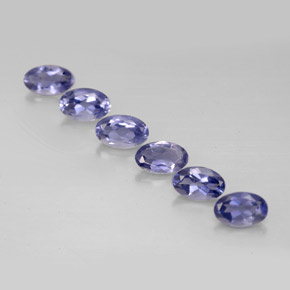 Achetez naturel ct bleue iolite gems, coupe ovale, en provenance madagascar chez gemselect. en stock, livraison internationale!