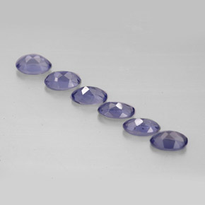 Achetez naturel ct bleue iolite gems, coupe ovale, en provenance madagascar chez gemselect. en stock, livraison internationale!