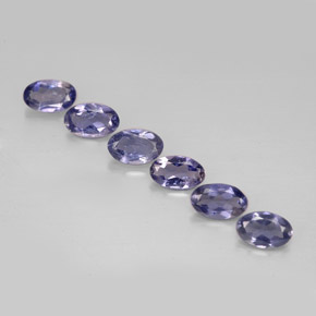 Achetez naturel ct bleue iolite gems, coupe ovale, en provenance madagascar chez gemselect. en stock, livraison internationale!