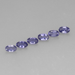 Achetez naturel ct bleue iolite gems, coupe ovale, en provenance madagascar chez gemselect. en stock, livraison internationale!