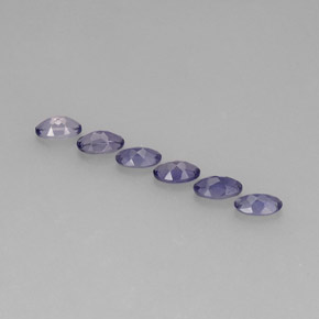 Achetez naturel ct Violet Bleu Iolite gems, Coupe ovale, En provenance Madagascar chez GemSelect. En stock, livraison internationale!