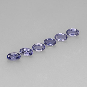 Achetez naturel ct bleue iolite gems, coupe ovale, en provenance madagascar chez gemselect. en stock, livraison internationale!