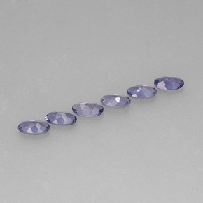Achetez naturel ct bleue iolite gems, coupe ovale, en provenance madagascar chez gemselect. en stock, livraison internationale!