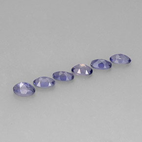 Achetez naturel ct bleue iolite gems, coupe ovale, en provenance madagascar chez gemselect. en stock, livraison internationale!