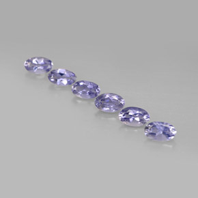 Achetez naturel ct Violet Bleu Iolite gems, Coupe ovale, En provenance Madagascar chez GemSelect. En stock, livraison internationale!