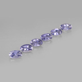 Achetez naturel ct Violet Bleu Iolite gems, Coupe ovale, En provenance Madagascar chez GemSelect. En stock, livraison internationale!