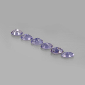 Achetez naturel ct Violet Bleu Iolite gems, Coupe ovale, En provenance Madagascar chez GemSelect. En stock, livraison internationale!