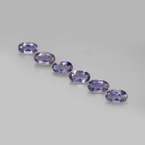 Achetez naturel ct bleue iolite gems, coupe ovale, en provenance madagascar chez gemselect. en stock, livraison internationale!