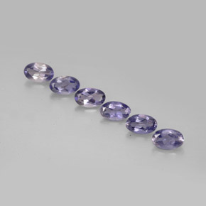 Achetez naturel ct bleue iolite gems, coupe ovale, en provenance madagascar chez gemselect. en stock, livraison internationale!