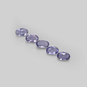 Achetez naturel ct Violet Bleu Iolite gems, Coupe ovale, En provenance Madagascar chez GemSelect. En stock, livraison internationale!