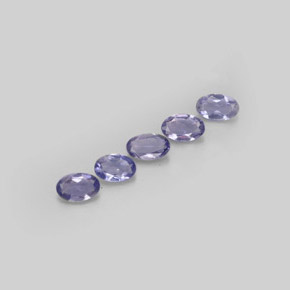 Achetez naturel ct Violet Bleu Iolite gems, Coupe ovale, En provenance Madagascar chez GemSelect. En stock, livraison internationale!