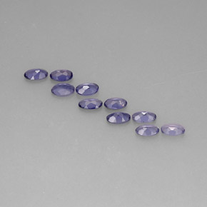 Achetez naturel ct Violet Bleu Iolite gems, Coupe ovale, En provenance Madagascar chez GemSelect. En stock, livraison internationale!