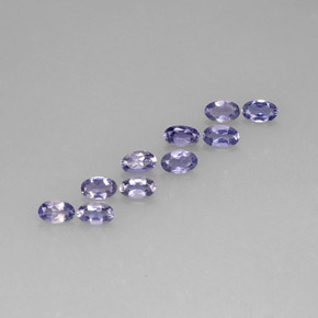 Achetez naturel 1,93ct bleue iolite gems, coupe ovale, en provenance madagascar chez gemselect. en stock, livraison internationale!