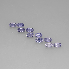Achetez naturel ct bleue iolite gems, coupe ovale, en provenance madagascar chez gemselect. en stock, livraison internationale!