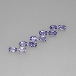 Achetez naturel ct bleue iolite gems, coupe ovale, en provenance madagascar chez gemselect. en stock, livraison internationale!