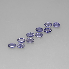 Achetez naturel ct bleue iolite gems, coupe ovale, en provenance madagascar chez gemselect. en stock, livraison internationale!