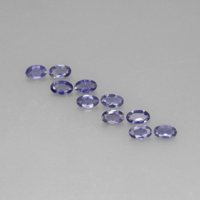 Achetez naturel ct bleue iolite gems, coupe ovale, en provenance madagascar chez gemselect. en stock, livraison internationale!