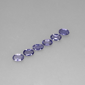 Achetez naturel ct bleue iolite gems, coupe ovale, en provenance madagascar chez gemselect. en stock, livraison internationale!