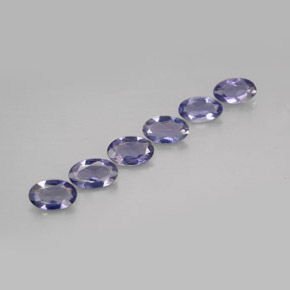 Achetez naturel ct bleue iolite gems, coupe ovale, en provenance madagascar chez gemselect. en stock, livraison internationale!