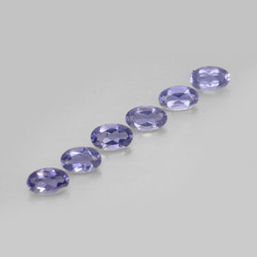 Achetez naturel ct bleue iolite gems, coupe ovale, en provenance madagascar chez gemselect. en stock, livraison internationale!