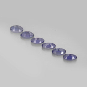Achetez naturel ct Violet Bleu Iolite gems, Coupe ovale, En provenance Madagascar chez GemSelect. En stock, livraison internationale!