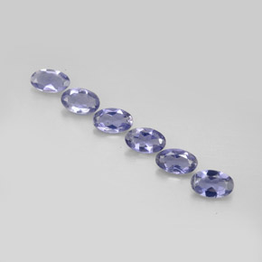 Achetez naturel ct bleue iolite gems, coupe ovale, en provenance madagascar chez gemselect. en stock, livraison internationale!