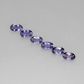 Achetez naturel ct bleue iolite gems, coupe ovale, en provenance madagascar chez gemselect. en stock, livraison internationale!