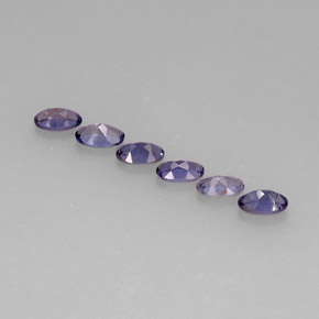 Achetez naturel ct Violet Bleu Iolite gems, Coupe ovale, En provenance Madagascar chez GemSelect. En stock, livraison internationale!