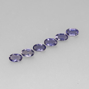 Achetez naturel ct bleue iolite gems, coupe ovale, en provenance madagascar chez gemselect. en stock, livraison internationale!