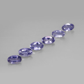 Achetez naturel ct bleue iolite gems, coupe ovale, en provenance madagascar chez gemselect. en stock, livraison internationale!