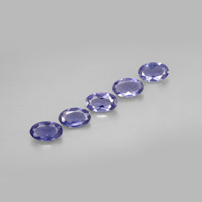 Achetez naturel ct bleue iolite gems, coupe ovale, en provenance madagascar chez gemselect. en stock, livraison internationale!
