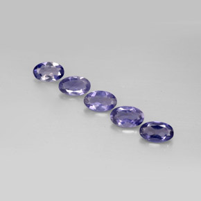 Achetez naturel ct bleue iolite gems, coupe ovale, en provenance madagascar chez gemselect. en stock, livraison internationale!