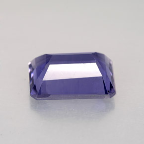 Iolite bleue naturelle taille émeraude, 2,71 ct, VS