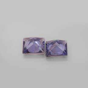 Achetez naturel ct Violet Bleu Iolite gems, Carré, En provenance Madagascar chez GemSelect. En stock, livraison internationale!